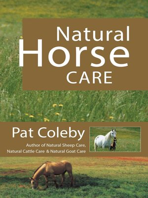 cover image of Natural Horse Care